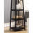 Vassen Coat Rack W/ 3-Tier Storage Shelves In Black Finish-1796286029