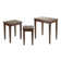 Cales Solid Wood Top Nesting Tables
