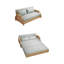 Canapé-lit extensible 78,74 po Modern-2054445788