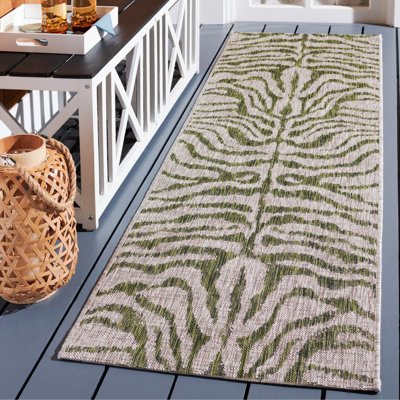 Aviyanna Performance Animal Print Indoor/Outdoor Area Rug