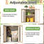 Petite armoire de rangement extérieure imperméable avec tablettes