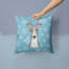  Coussin Snowflake Italian Greyhound 14 "