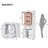 67.57" Tall Bathroom Storage Cabinet & 30" Bathroom Vanity With Sink Combo, Freestanding Modern Cabinet Set With Glass Doors, Drawer Storage, Adjustable Shelves & Soft-Close Design-2013249064