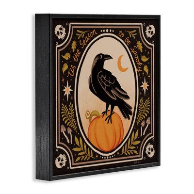 Giclée noire Spooky Season, giclée par Janelle Penner