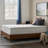 Lucid 3" Bamboo Charcoal and Gel Memory Foam Mattress Topper with cover - Full-117393675-97749678