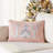 Embroidered Cotton Throw Pillow
