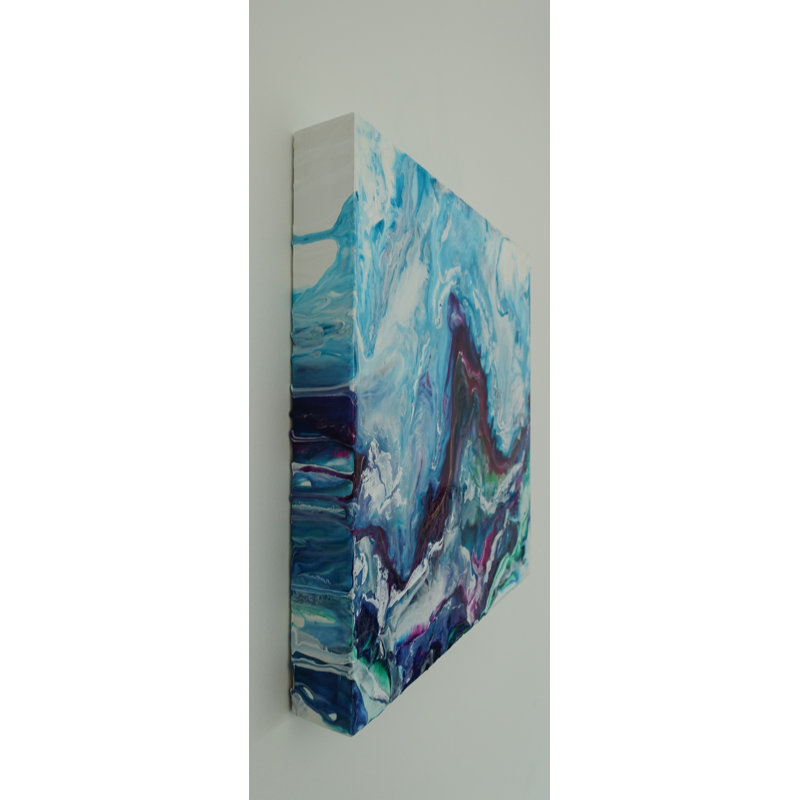Jeweled Waves Painting by Cynthia White