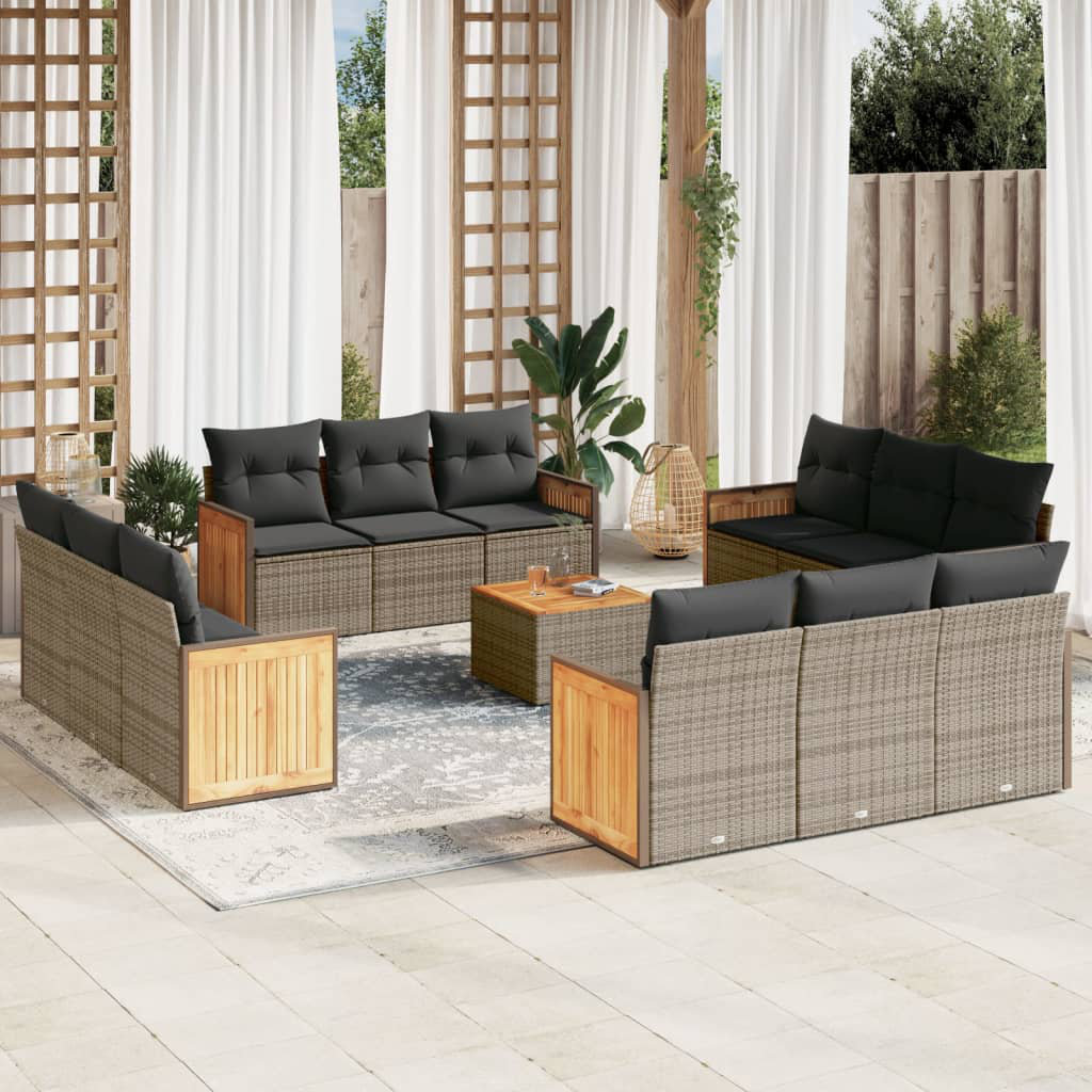 59 cm breites Outdoor-Sitzgruppen-Set Ramyah mit Kissen