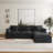 Slipcovered Upholstered Modular Sofa With Ottoman-110374989-110374990