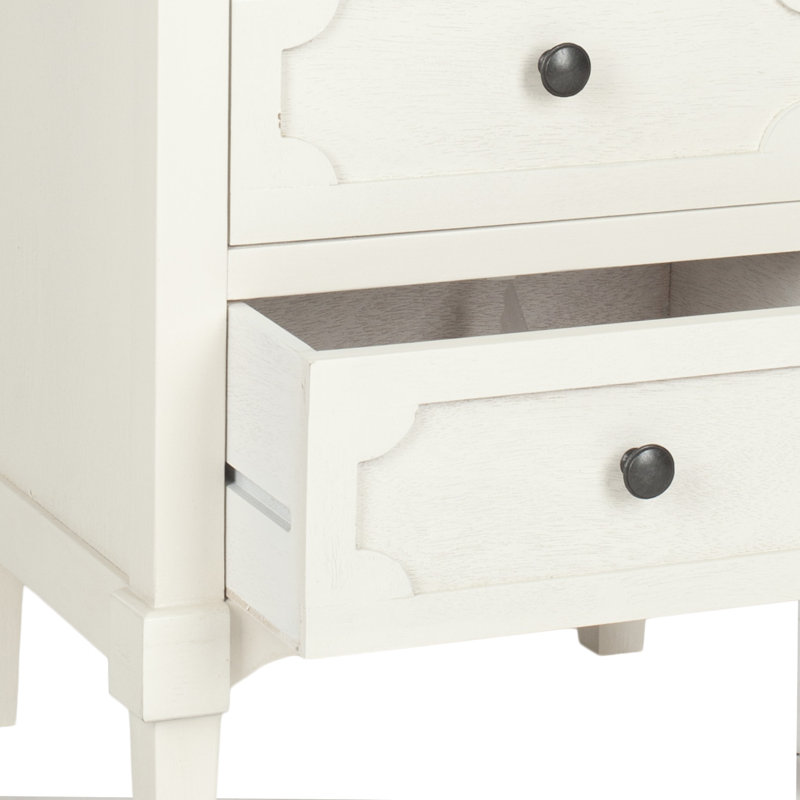Griffin 16.9'' W 3 - Drawer Dresser, White