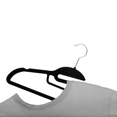 Plastic Non-Slip Standard Hanger for Dress/Shirt/Sweater