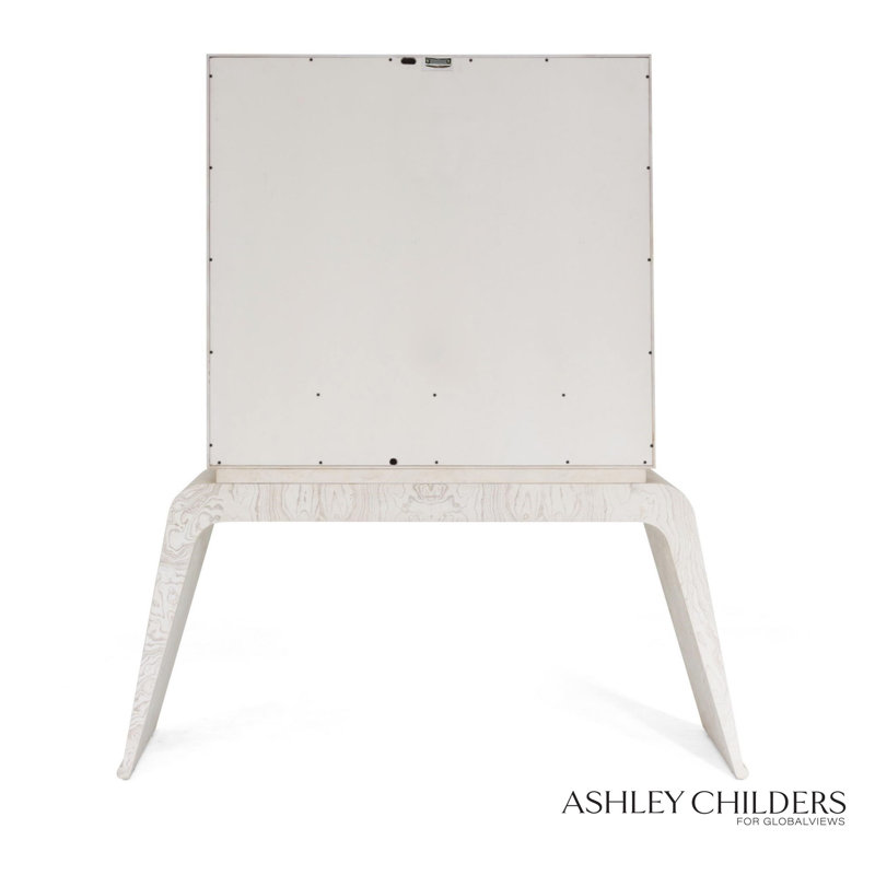 Baxter Bar Cabinet-White