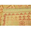 Tapis en laine rouge/beige 4 pi 9 po x 6 pi 7 po one-of-kind main-noué la new age Elland