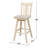 Derene Swivel Solid Wood Counter Stool-43743878