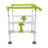 Adjustable Toilet Safety Frame(Green)
