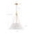 3-Light Modern Coastal Hand-Woven Rattan Pendant Chandelier-92306280