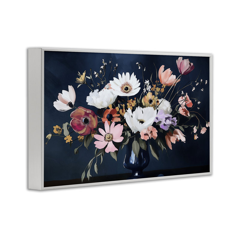 Giclée encadrée, conception par Annabelle Hall, H 12 po x l 18 po, Estampe numérique encadrée blanc bord de mer