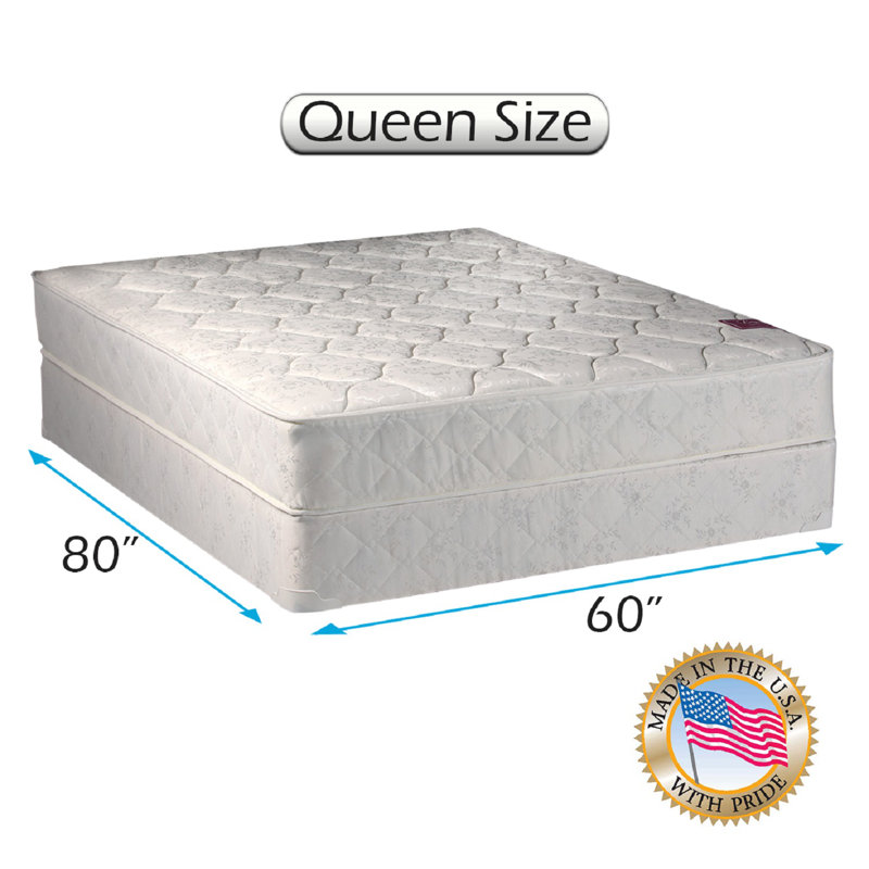 Ensemble de matelas et sommier tapissier Mier Gentle, 8", Grand lit