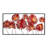 Handmade Decorative Metal Wall Accessory, 15.7 x 31.9 inches | 100% Metal, Thickness: 0.06 inches | Unique Hand-Painted Design with Color Variations | Perfect for Home Decor and Artistic Touch