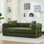 Canapé-lit pliant, canapé-lit convertible de 78,5 po avec 2 coussins, canapé-lit pliant, matelas à ressorts en mousse, canapé-futon pour salon, bureau, appartement-281705812