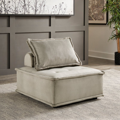 Chaise d'appoint rembourrée Thedford