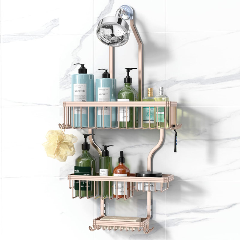 Shower Caddy, Rose Gold