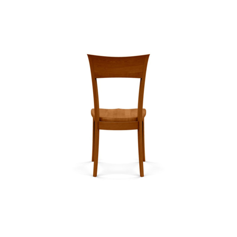 Ingrid Wood Seat Side Chair, Autumn Cherry