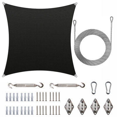 Reinforced Super Ring Square Shade Sail