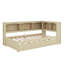 Lit de jour simple avec armoires de rangement gigogne et ports USB-666153305