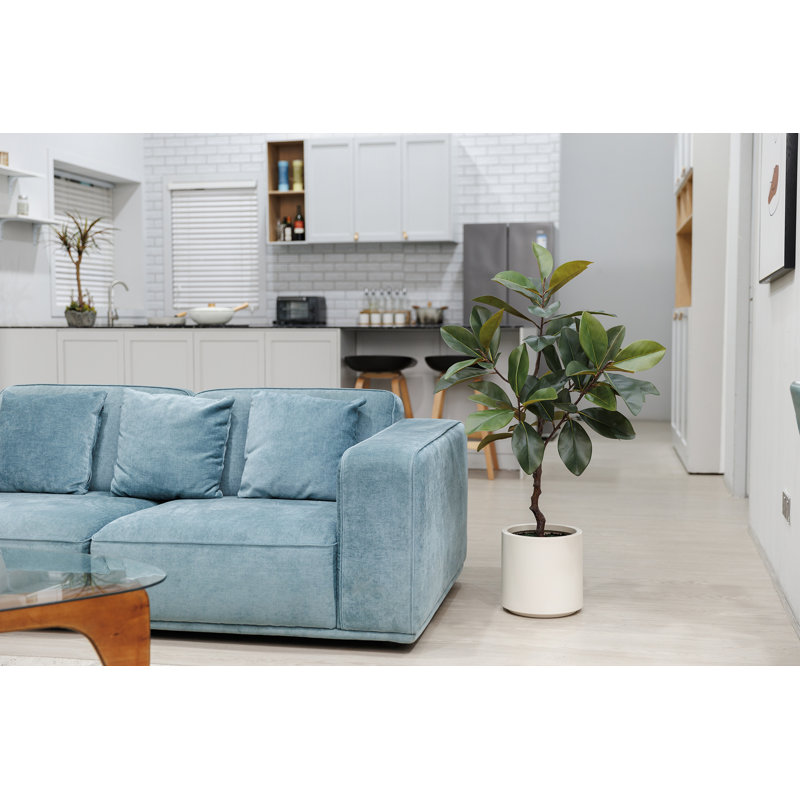 51'' Faux Magnolia Tree Tree in Planter