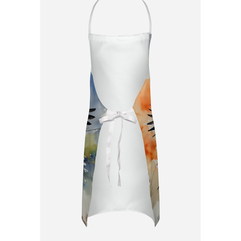 No Pattern Bib Apron