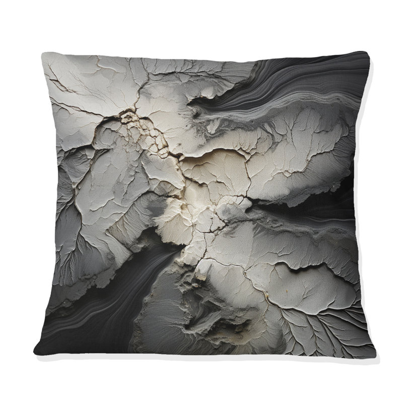 Coussin décoratif gris Sode