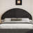 Bensu Luxury Curve-Shaped Headboard Bed Frame, Elegant Boucle Upholstered Platform Bed with Modern Design-756670530-756670534