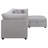 Lafayette Grey 4Piece Upholstered Sectional Sofa