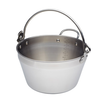 Home Made Round Steel Maslin Pan Bakeware
