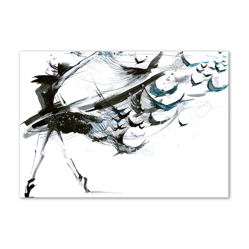 Ballerina - Wrapped Canvas Print