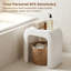 Table d'appoint en U Mgo, blanc moucheté-500940588-496530476