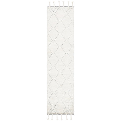 Casablanca Hand Woven Wool Geometric Rug