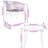 Patio Dining Set Poly Rattan Glass-400448097-400448101-400448102