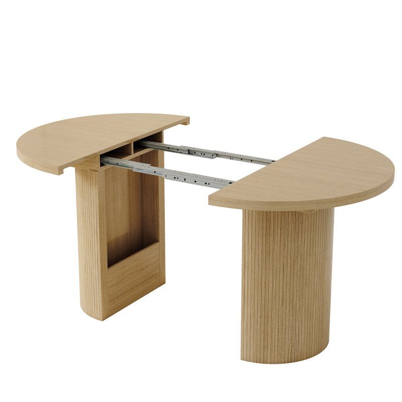 Extendable Dining Table, Natural