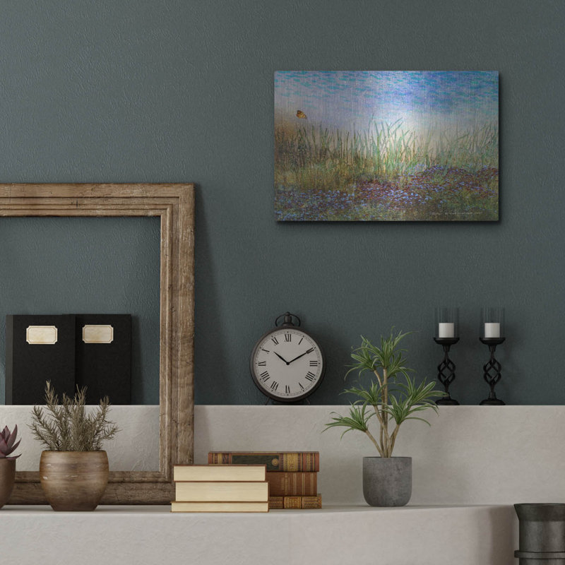 «Meadow With Butterfly» par Chris Vest, H 12 po x l 16 po