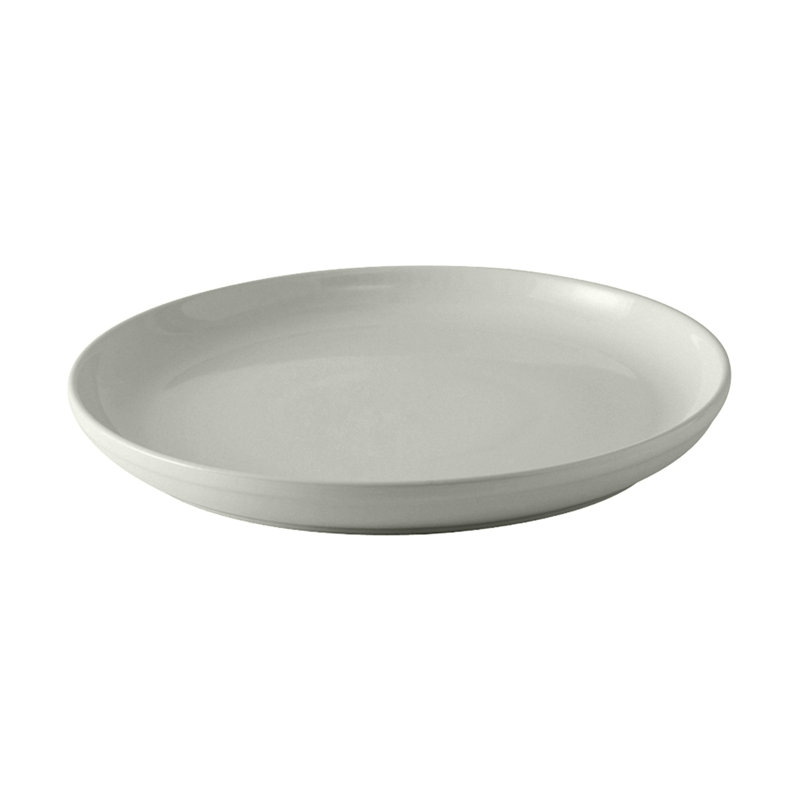 Tuxton Eggshell Ceramic Platter, White
