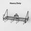 Metal Rectangle Wall Mounted Pot Rack