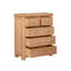 Comfrey 85cm W 5 - Drawer Chest of Drawers-1575633824