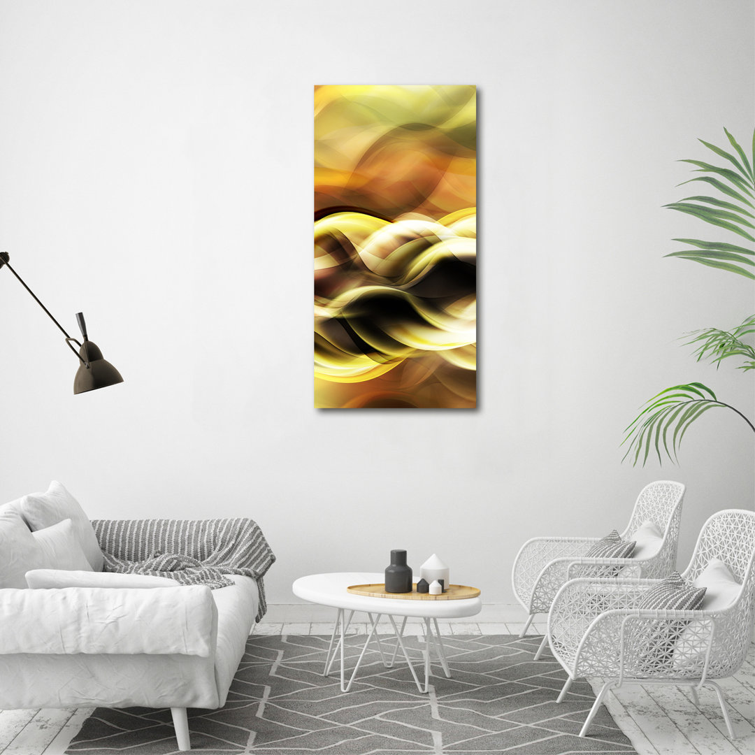 Goldenes Licht - Kunstdrucke auf Leinwand - Wrapped Canvas