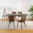 Modern Minimalist Extendable Dining Table Set （1Table and 4 Chairs）-95947539