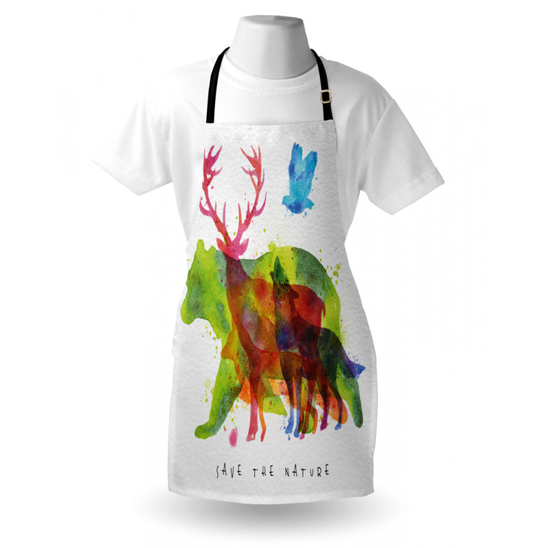 Tablier à l’animal