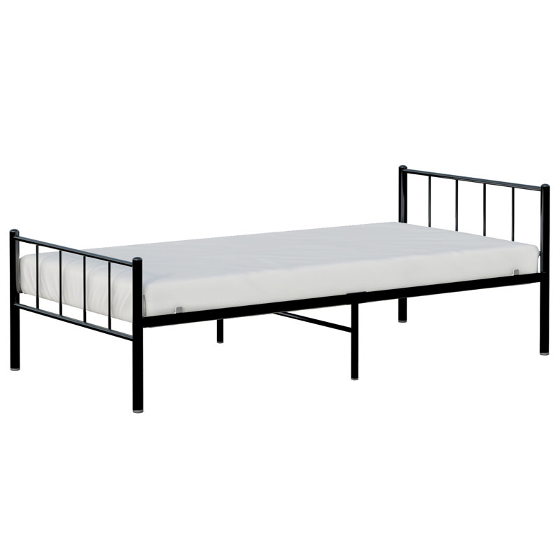 Austin Metal Twin Bed, Black