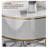 Luxury Sintered Stone Tabletop Writing Desk with Metal Base-110189244