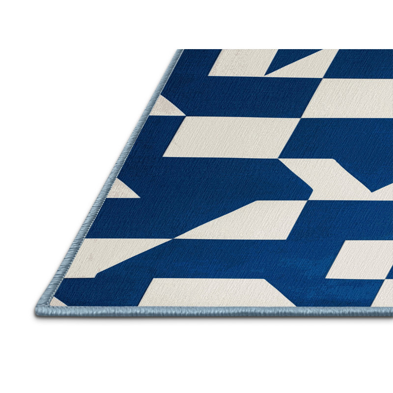 Tapis botanique lavable à la machine, Rectangle 2 pi x 3 pi